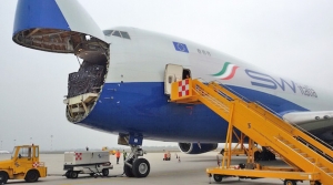 Aeroporto Brescia Montichiari: inaugurato primo collegamento all-cargo su Hong Kong