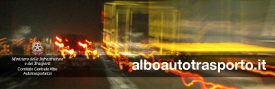 Albo autotrasporti: la regolarit&agrave; dei dati si verifica online
